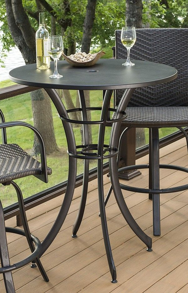 Best ideas about Tall Patio Table
. Save or Pin Empire Collection Round Pub Table Now.