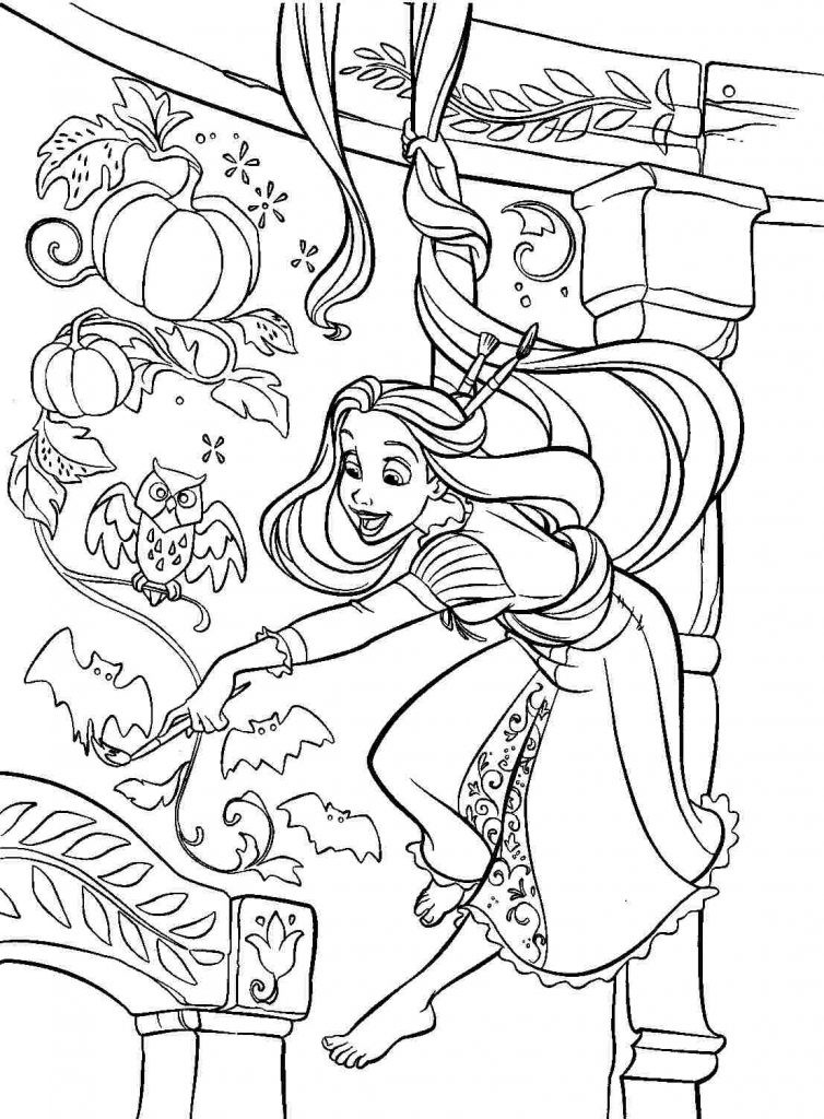 Tangled Coloring Pages
 Rapunzel Coloring Pages Best Coloring Pages For Kids