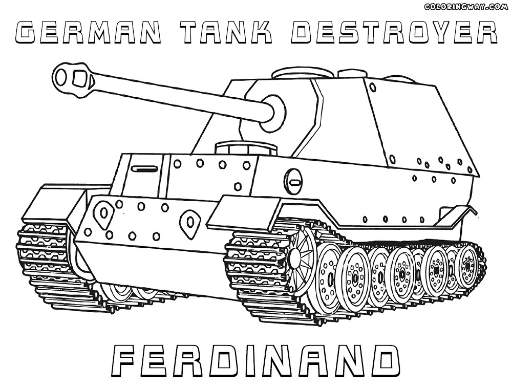 Tanks Coloring Pages
 Tank coloring pages