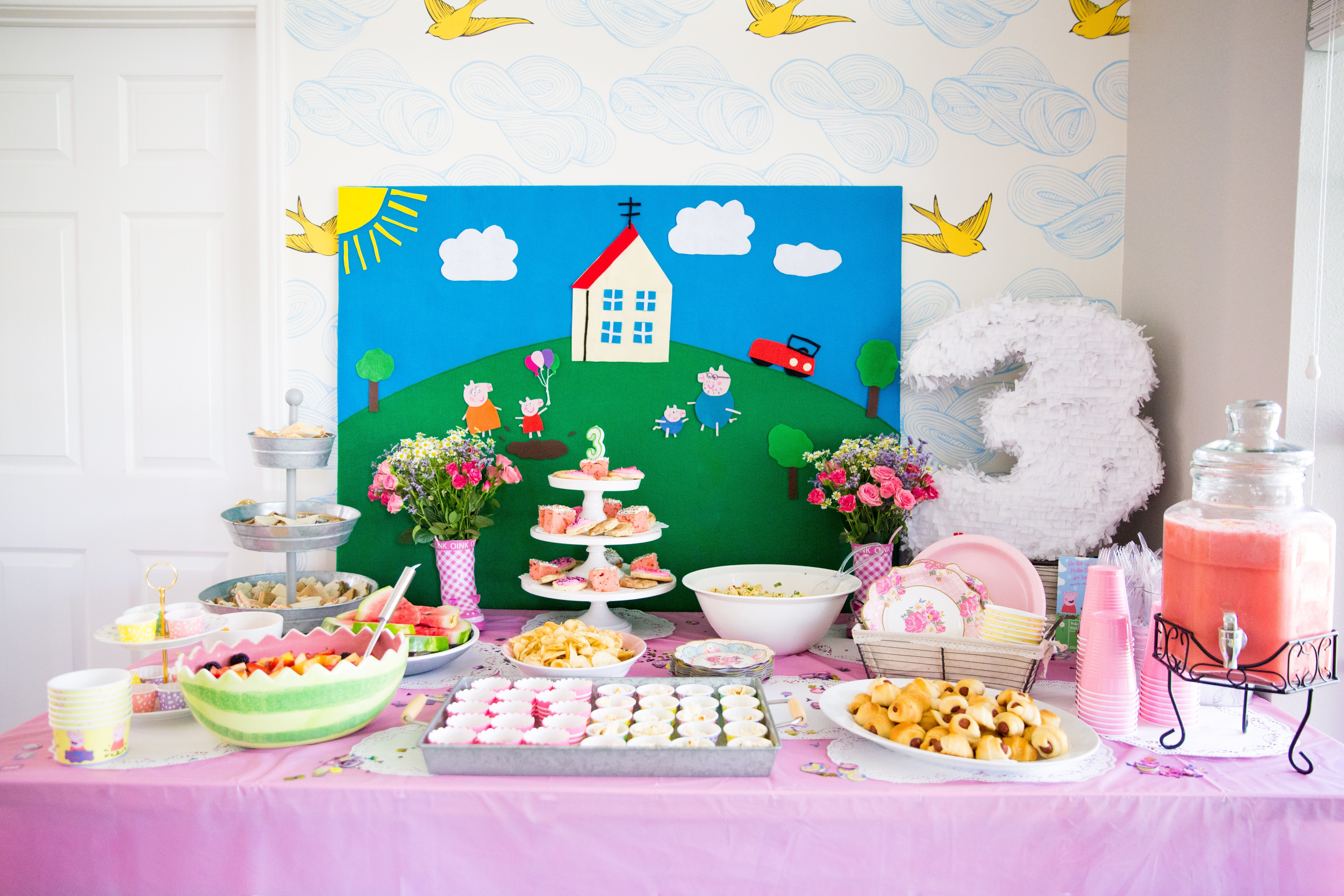 Tea Party Birthday
 A Peppa Pig Tea Party Birthday TaylorMade