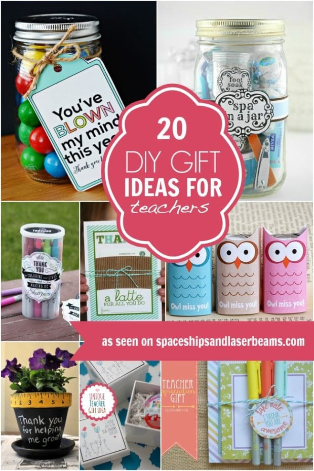 Best ideas about Teacher Birthday Gifts
. Save or Pin 20 DIY Gift Ideas for Teachers Now.