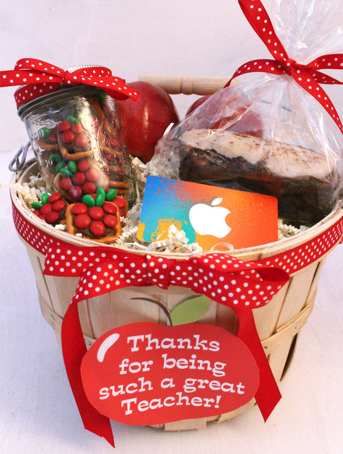 Best ideas about Teacher Gift Basket Ideas
. Save or Pin Apples for the Teacher Gift Basket Two Sisters Now.