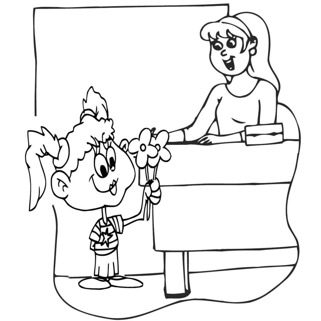 Teachers Coloring Pages
 Teacher Coloring Pages Best Coloring Pages For Kids