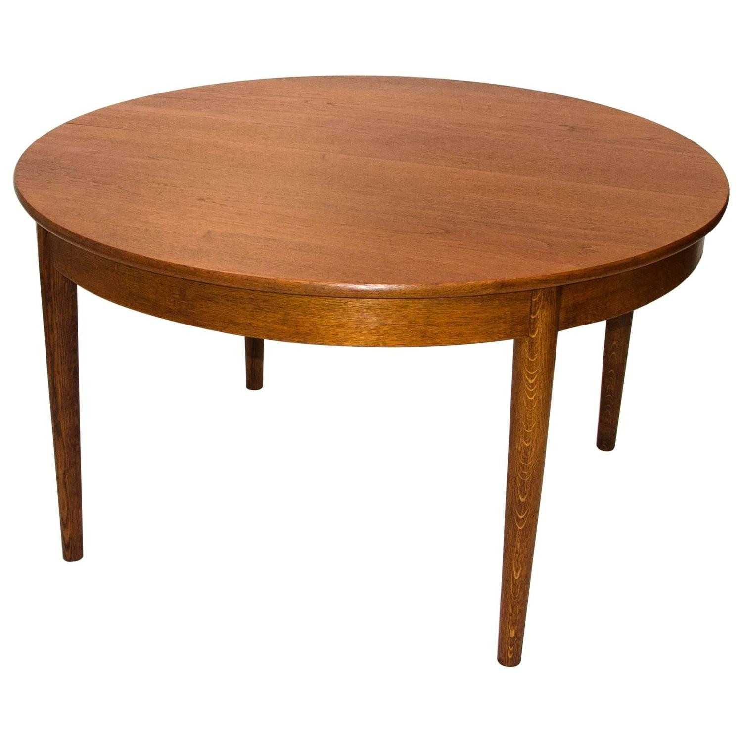 Best ideas about Teak Dining Table
. Save or Pin Danish Round Teak Dining Table with Four Skirted Leaves by Now.