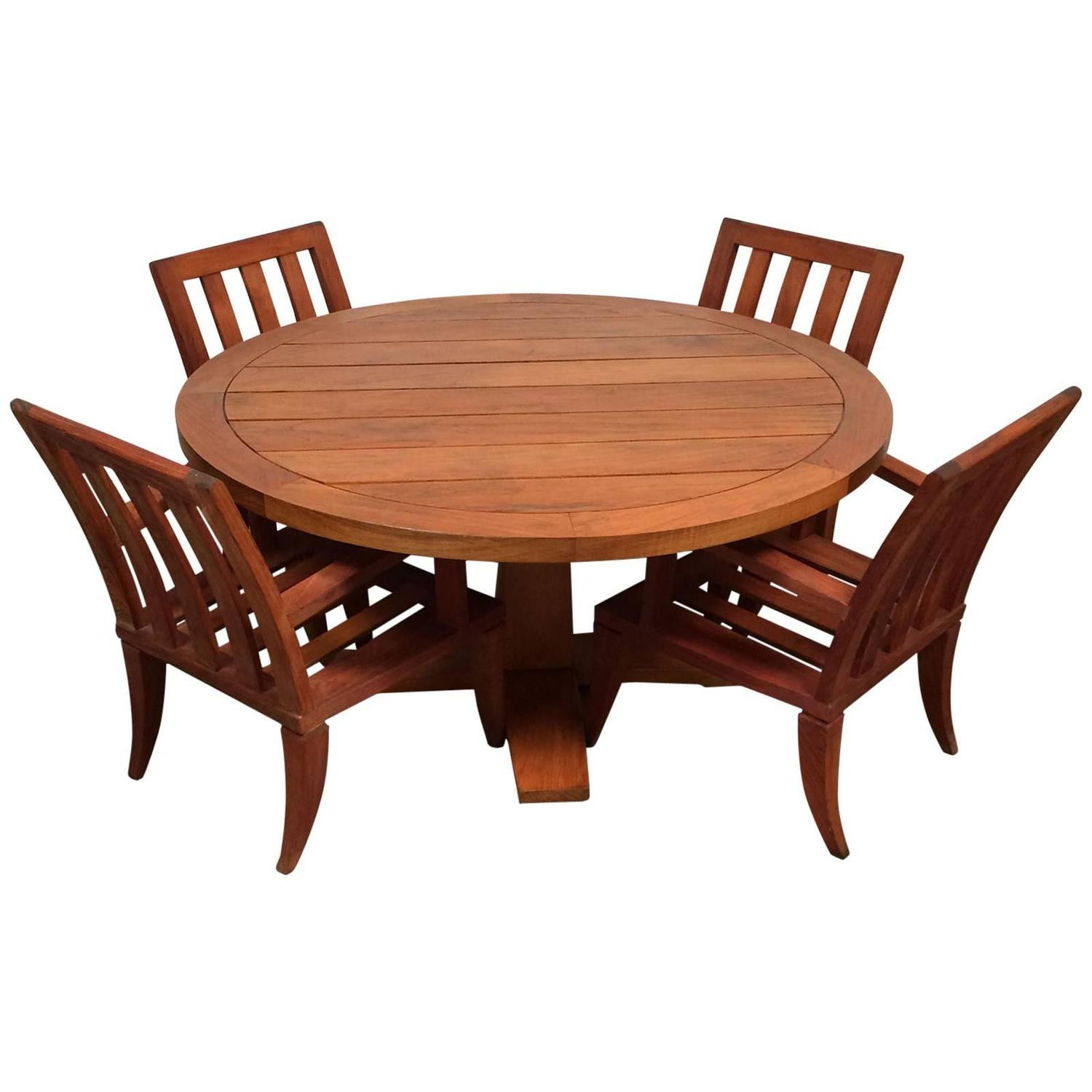 Best ideas about Teak Outdoor Dining Table
. Save or Pin Teak Outdoor Dining Set Sturdy Table and Chairs at 1stdibs Now.