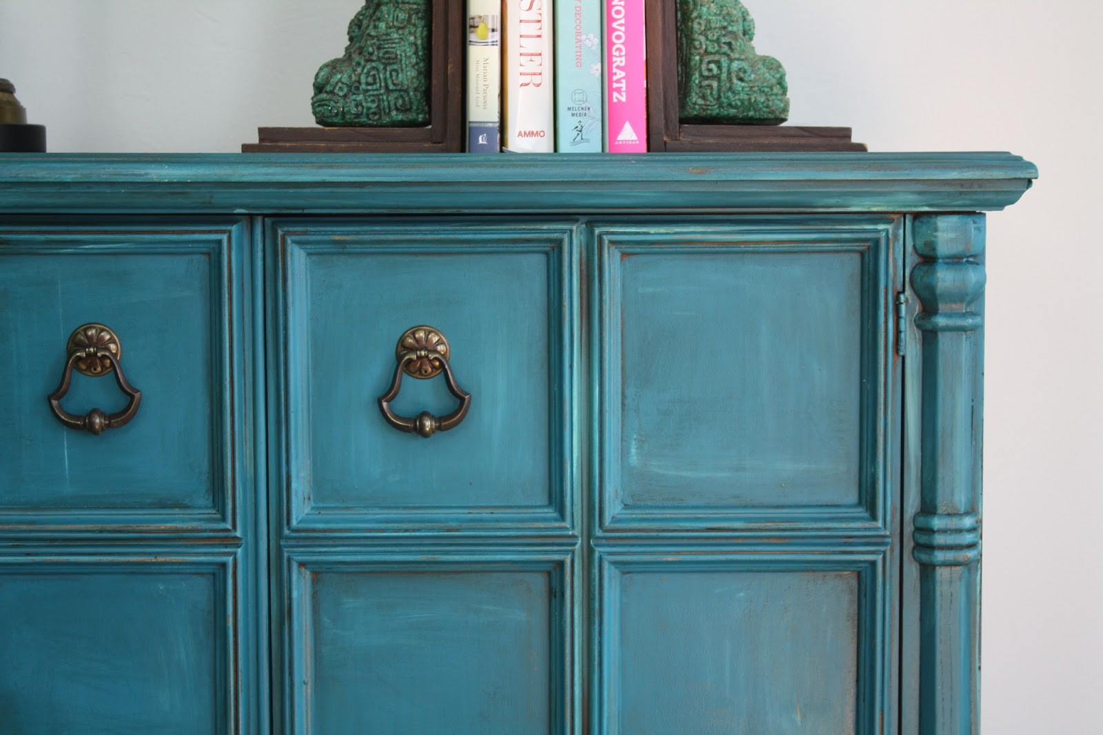 Best ideas about Teal Entryway Table
. Save or Pin The Turquoise Iris Furniture & Art Teal Vintage Foyer Table Now.