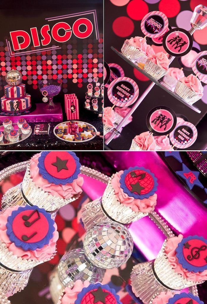 Teen Girl Birthday Party
 Kara s Party Ideas Pink Disco Teen Tween Girl Birthday