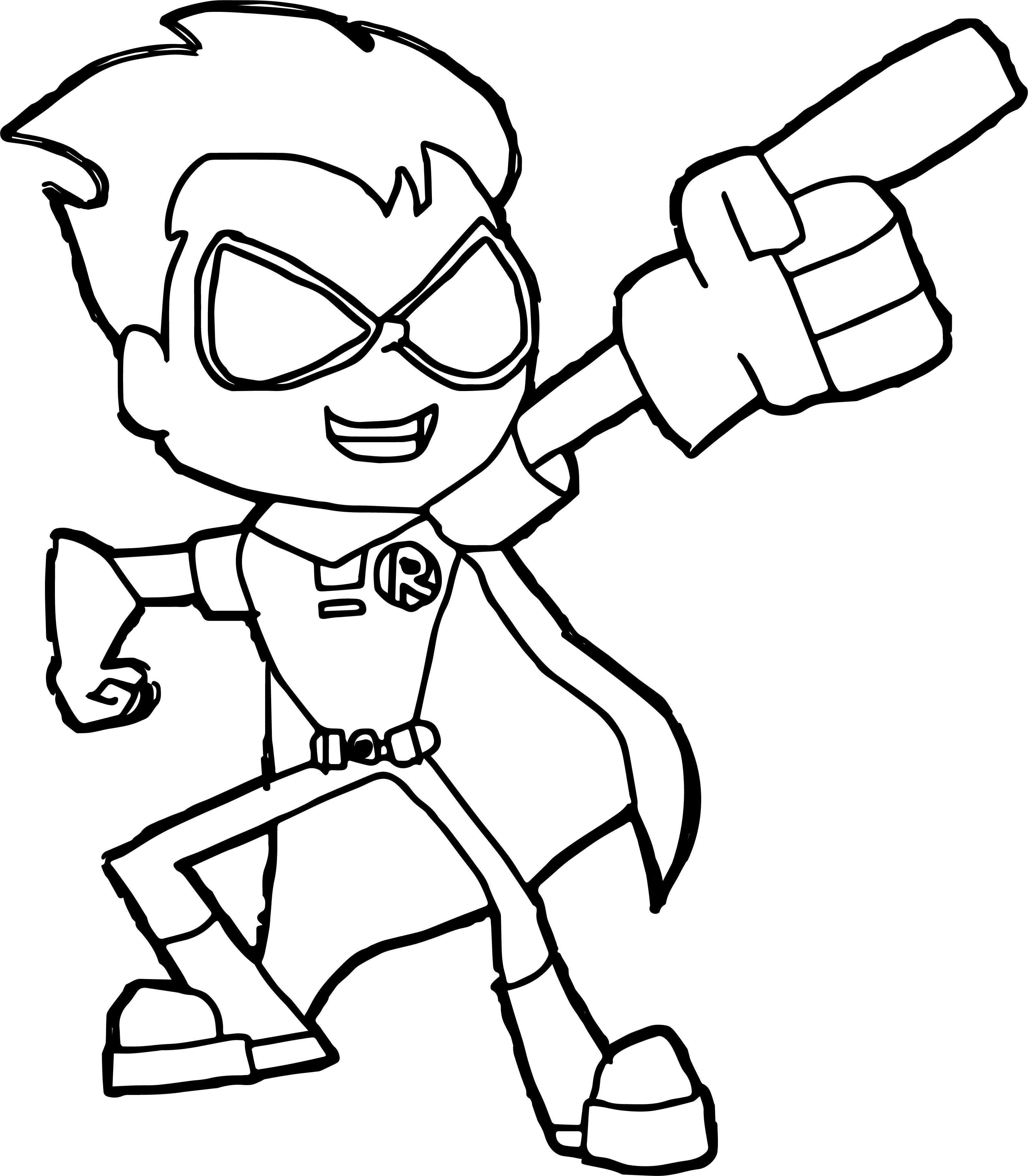 Teen Titans Go Coloring Pages
 New Teen Titans Go Coloring Page – advance thun
