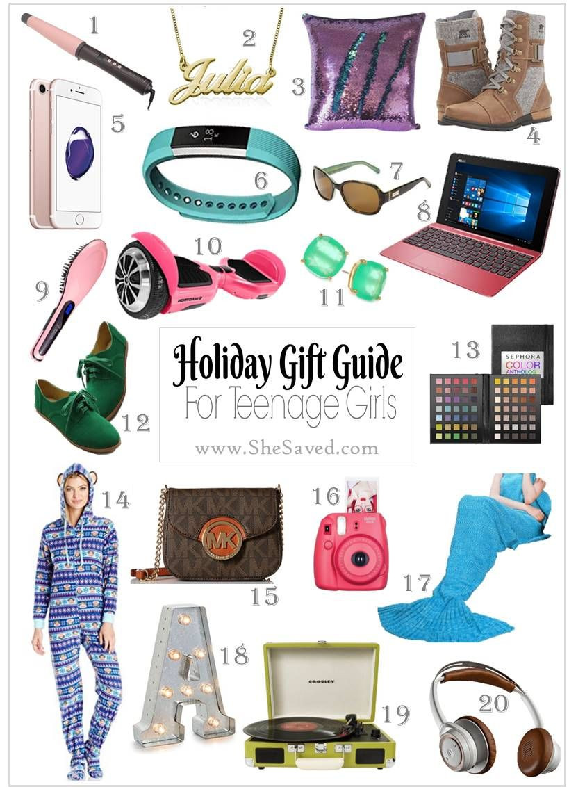 Teenage Girl Birthday Gift Ideas
 HOLIDAY GIFT GUIDE Gifts for Teen Girls