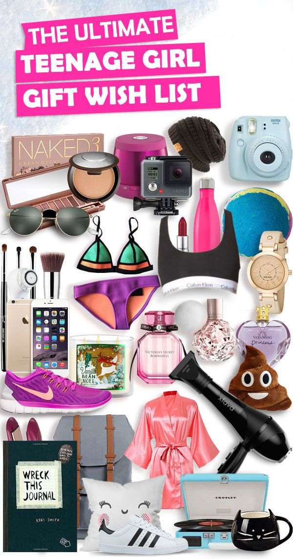 Teenage Girl Birthday Gift Ideas
 Christmas Gifts for Teenage Girls List [New for 2018
