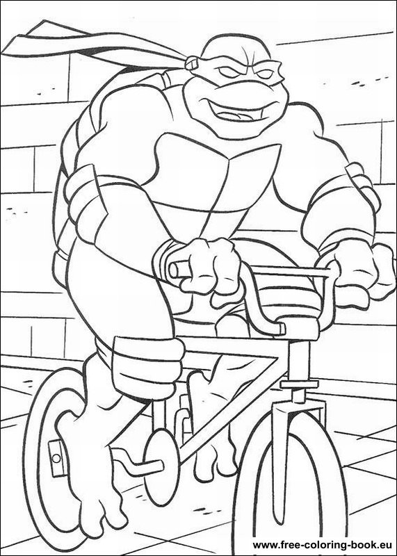 Teenage Mutant Ninja Turtles Coloring Book
 Coloring pages Teenage Mutant Ninja Turtles TMNT Page