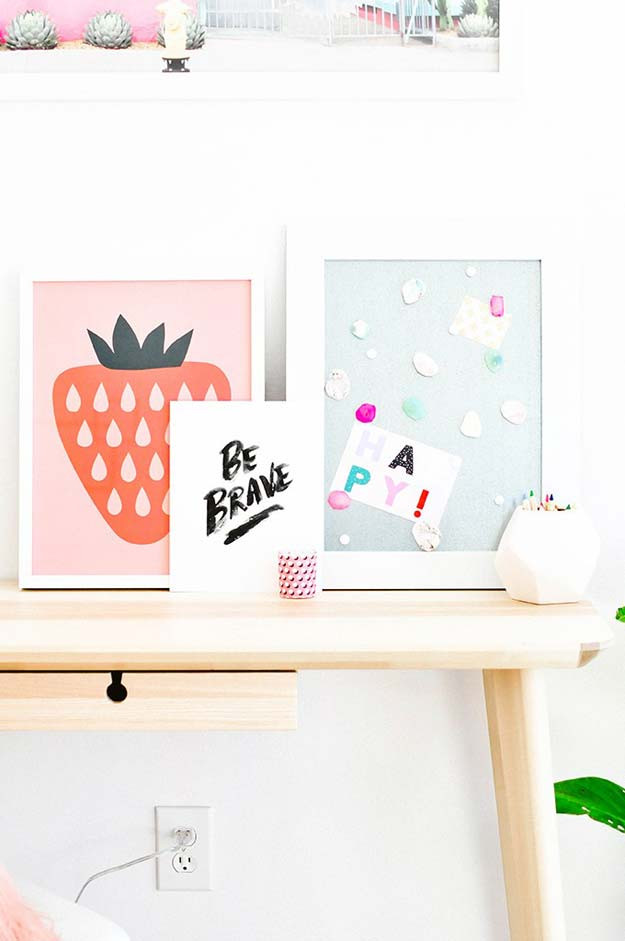 Best ideas about Teens Wall Art
. Save or Pin 37 Awesome DIY Wall Art Ideas for Teen Girls Now.
