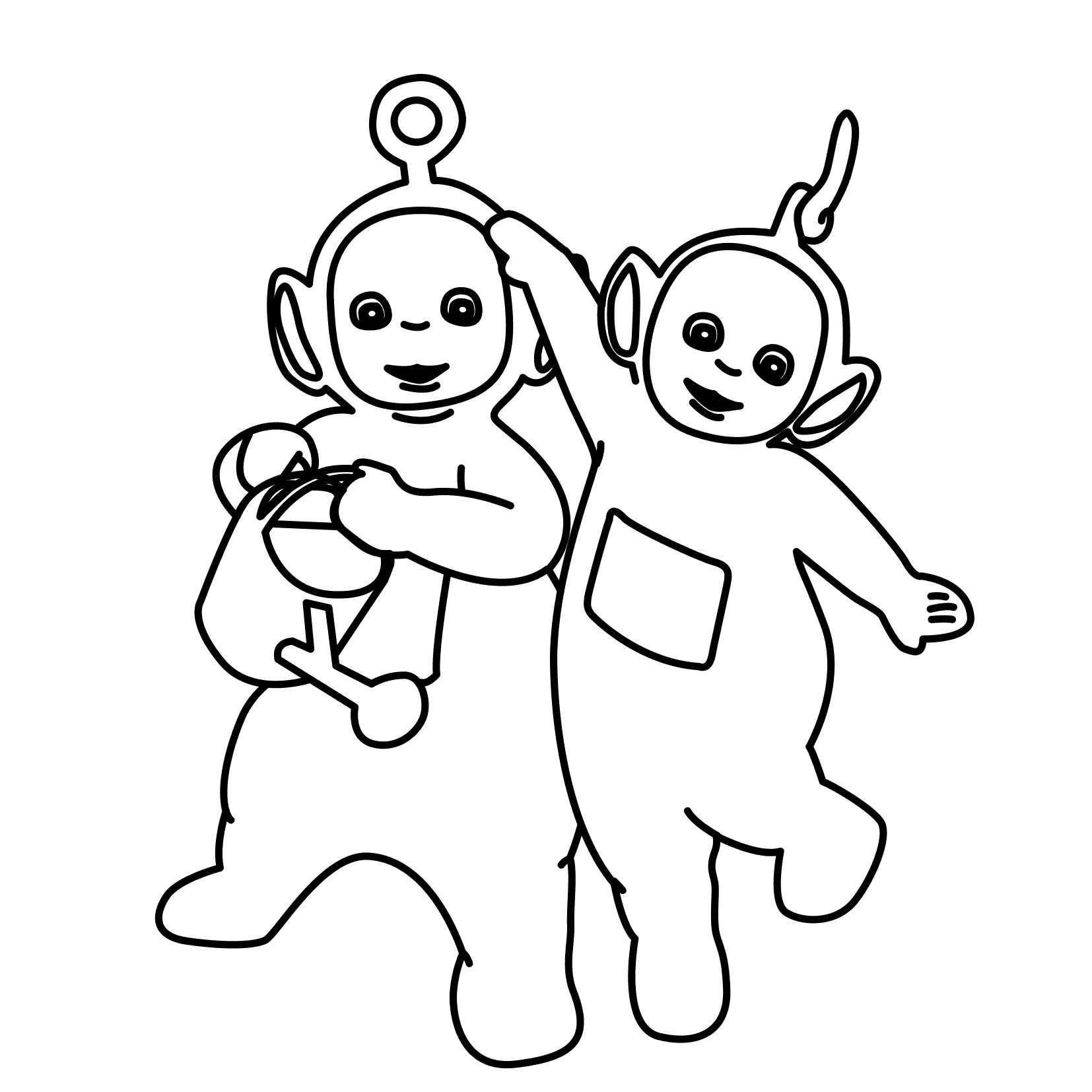 Teletubbies Printable Coloring Pages
 Free Printable Teletubbies Coloring Pages For Kids