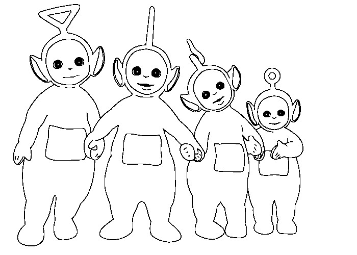 Teletubbies Printable Coloring Pages
 Teletubbies 16 Cartoons – Printable coloring pages