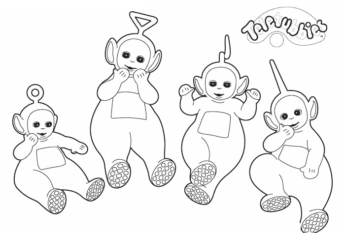 Teletubbies Printable Coloring Pages
 Teletubbies