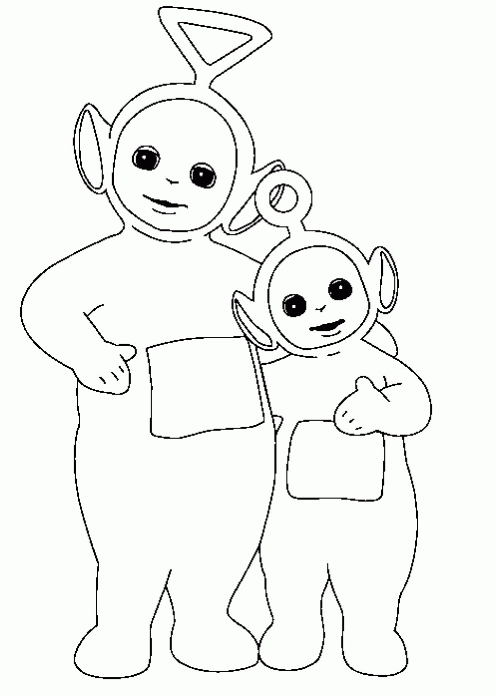 Teletubbies Printable Coloring Pages
 Free Printable Teletubbies Coloring Pages For Kids