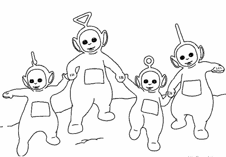 Teletubbies Printable Coloring Pages
 teletubbies coloring pages Teletubbies