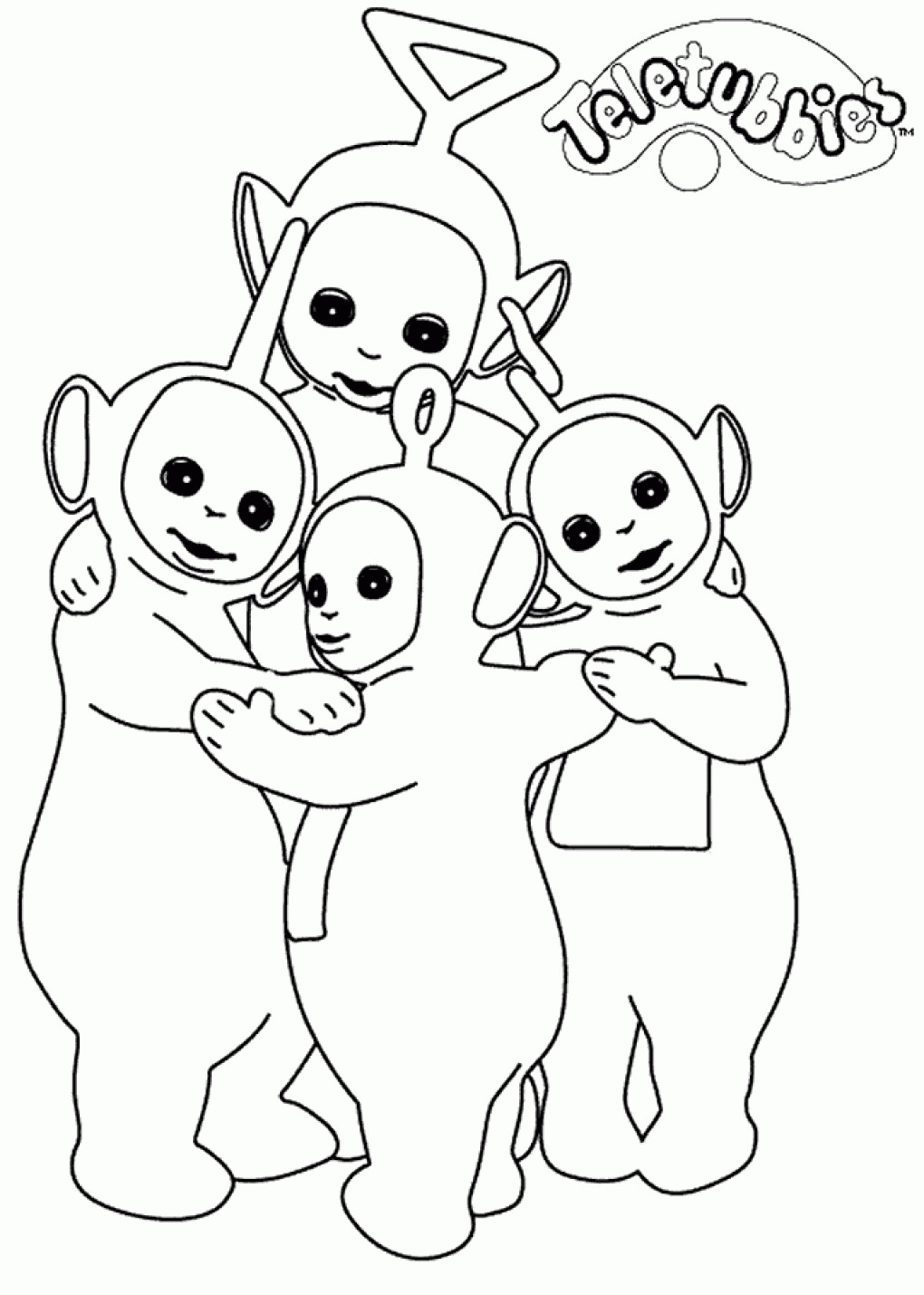 Teletubbies Printable Coloring Pages
 Free Printable Teletubbies Coloring Pages For Kids