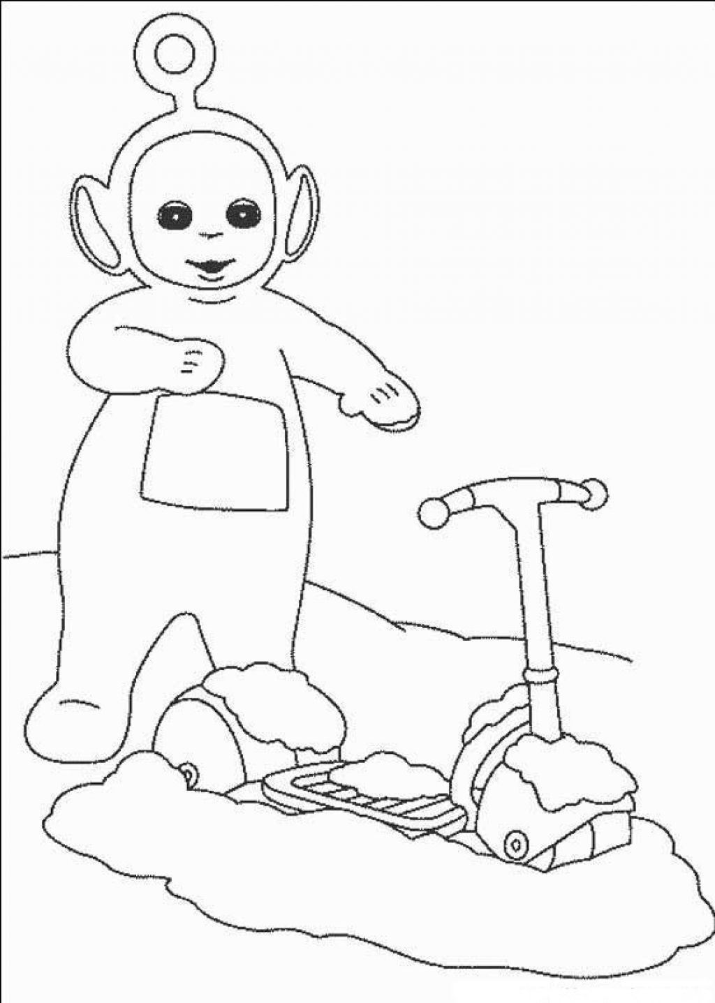 Teletubbies Printable Coloring Pages
 Free Printable Teletubbies Coloring Pages For Kids