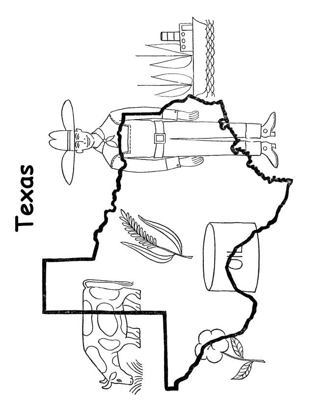 Texas Coloring Pages
 80 best images about Texas Coloring Book on Pinterest