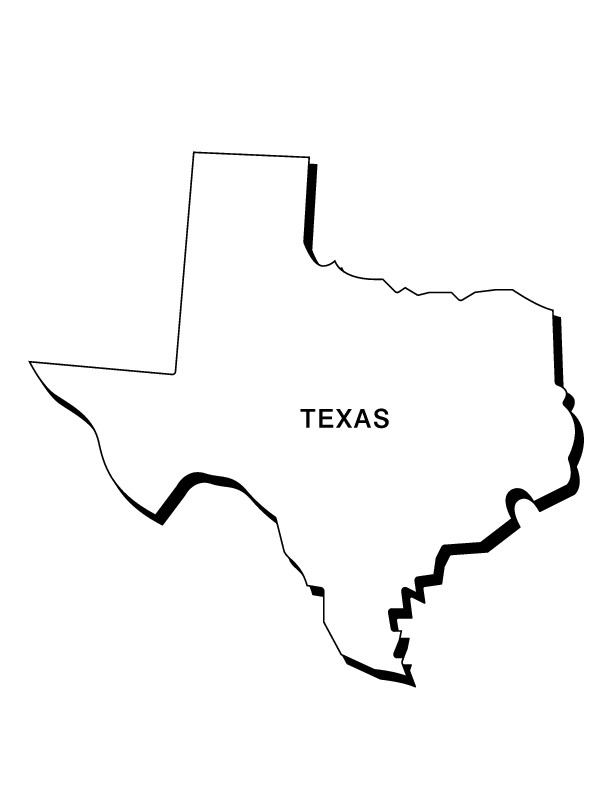 Texas Coloring Pages
 Texas State Symbols Coloring Pages Coloring Home