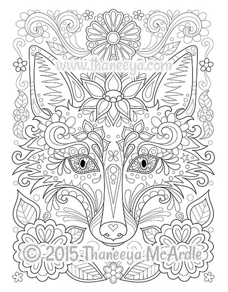 Thaneeya Mcardle Free Coloring Pages
 Free Spirit Coloring Book by Thaneeya McArdle — Thaneeya