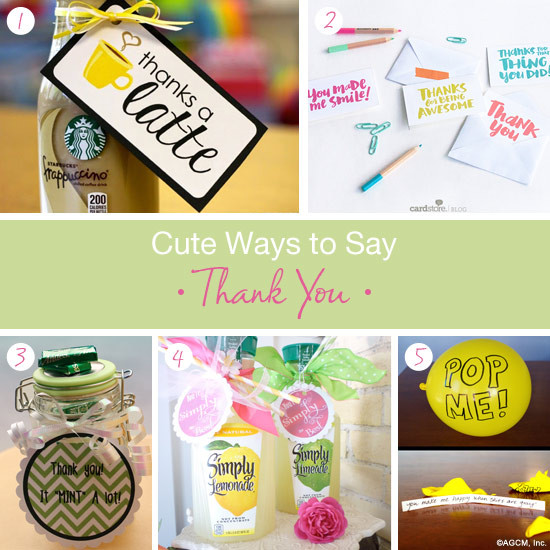 Best ideas about Thank U Gift Ideas
. Save or Pin Cute thank you t ideas American Greetings Blog Now.