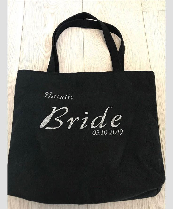 Thank You Gift Bag Ideas
 Personalised Gifts Ideas Bride bag bridesmaid bag