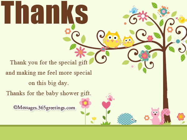 Thank You Gift Ideas For Baby Shower
 Baby Shower Thank You Notes 365greetings