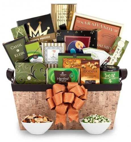 Thank You Gift Ideas For Men
 Executive Gourmet Gift Basket Mens Thank You Gift
