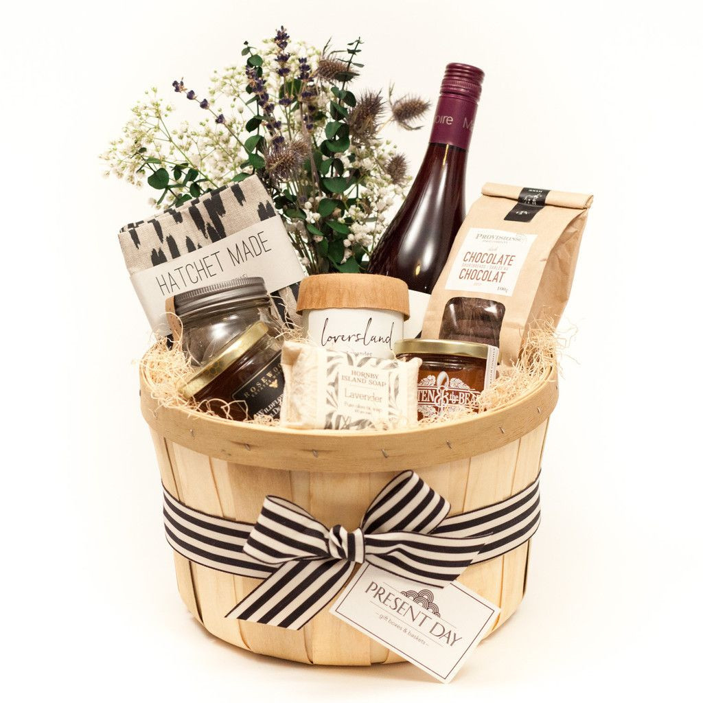 Thank You Gift Ideas For Women
 Local goods basket