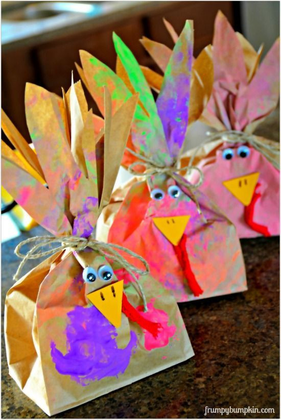 Thanksgiving Art For Preschoolers
 Easy Thanksgiving Craft Ideas for Kids