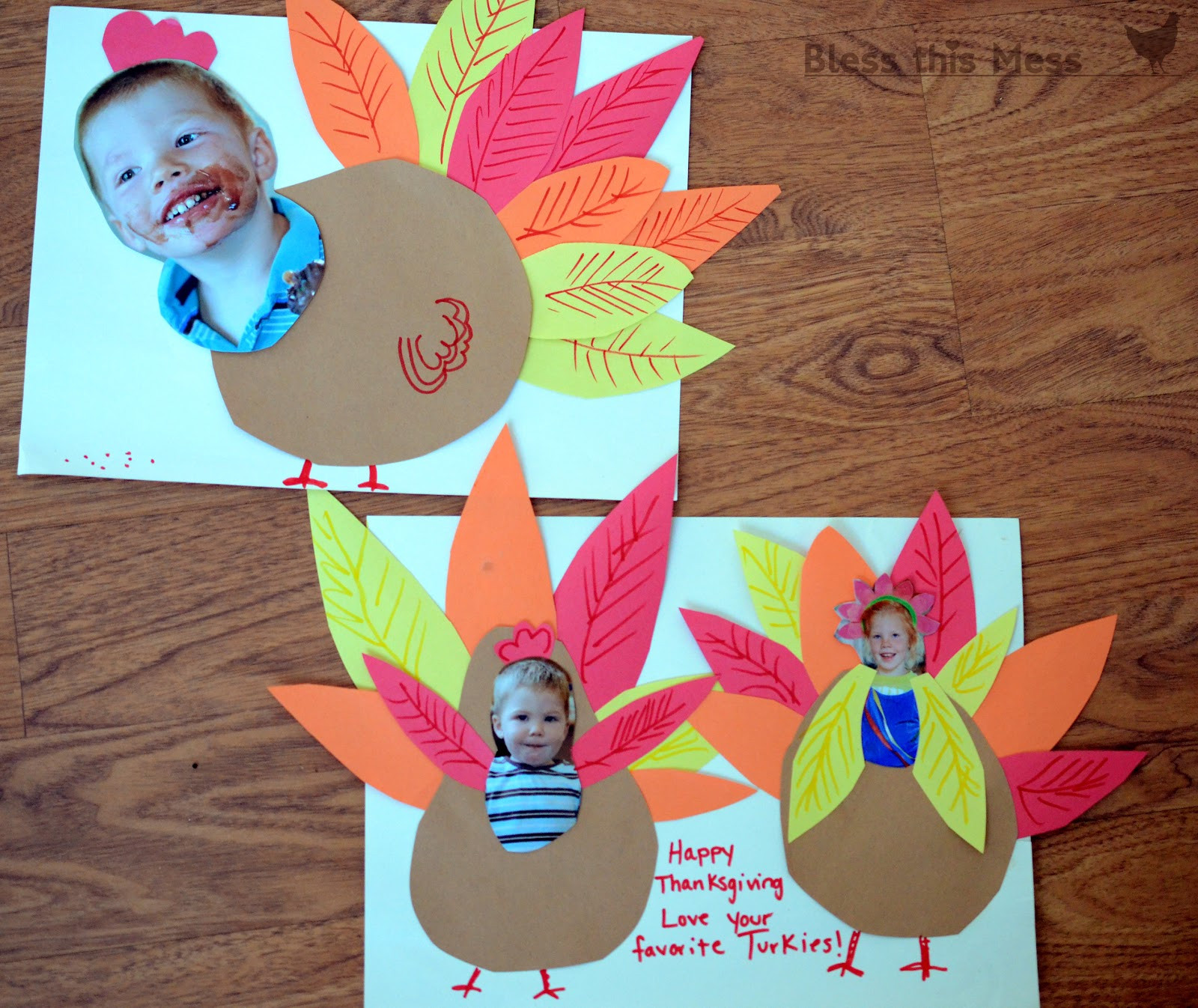 Thanksgiving Art For Preschoolers
 5 Easy Turkey Crafts for Kids Bless This Mess