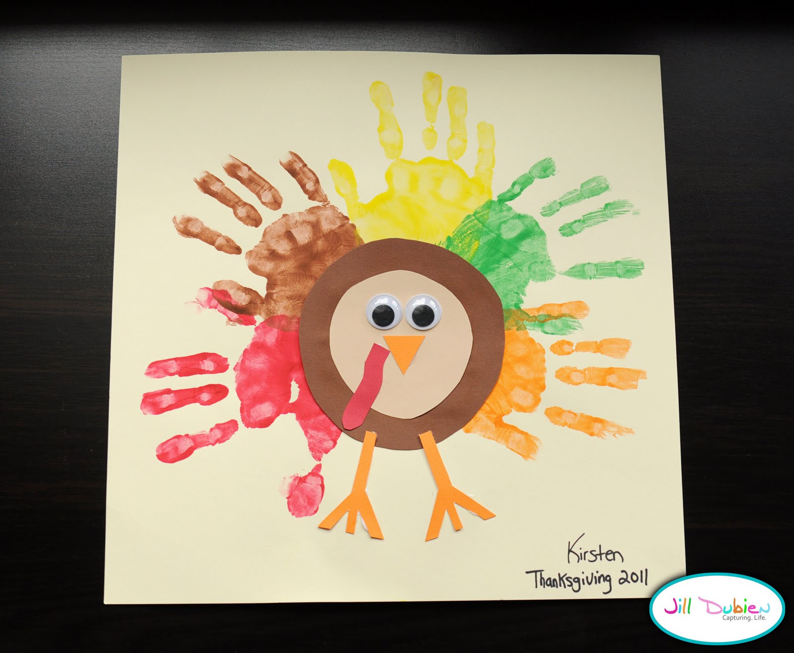 Thanksgiving Art For Preschoolers
 Preschool Crafts for Kids Thanksgiving Rainbow Handprint