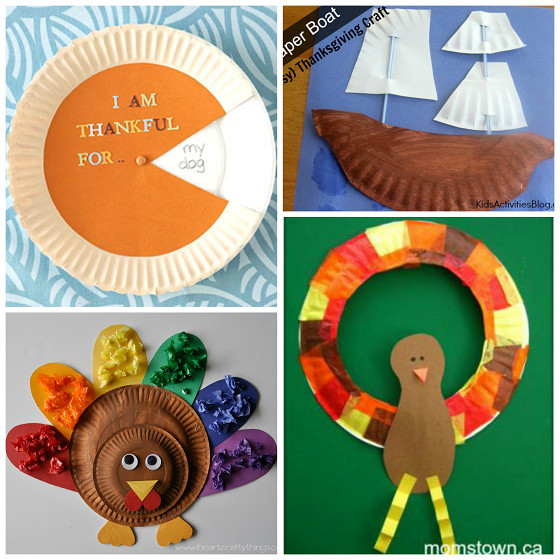 Thanksgiving Art For Preschoolers
 Thanksgiving Paper Plate Crafts for Kids Crafty Morning