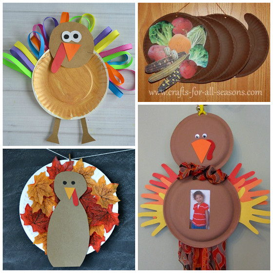 Thanksgiving Arts And Crafts For Toddlers
 Thanksgiving Paper Plate Crafts for Kids Crafty Morning