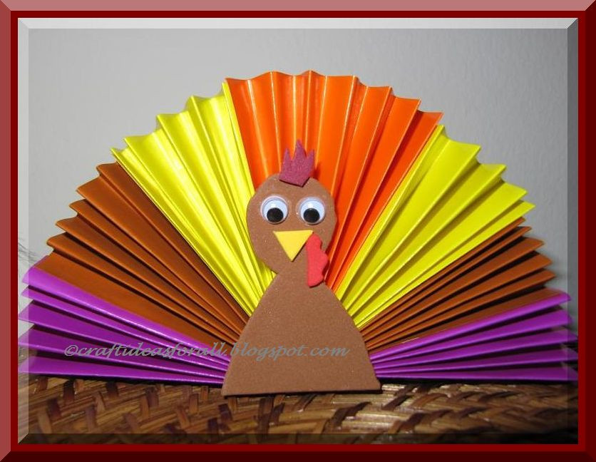 Thanksgiving Arts And Crafts For Toddlers
 Thanksgiving Origami Turkey Craft