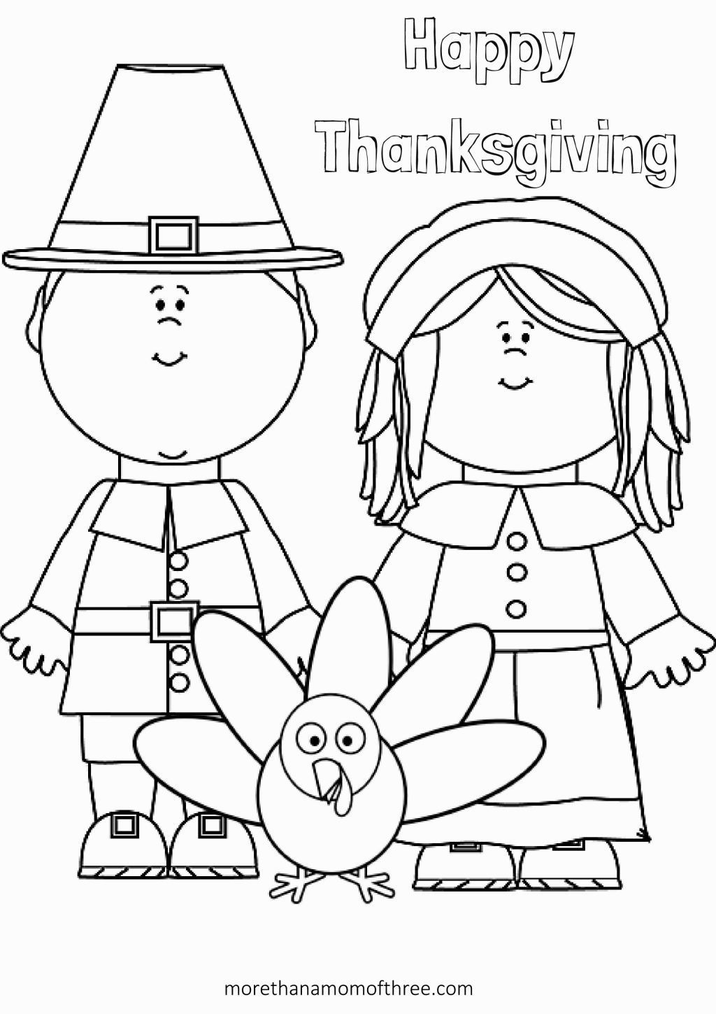 Thanksgiving Coloring Pages For Preschoolers
 Thanksgiving Preschool Coloring Pages AZ Coloring Pages