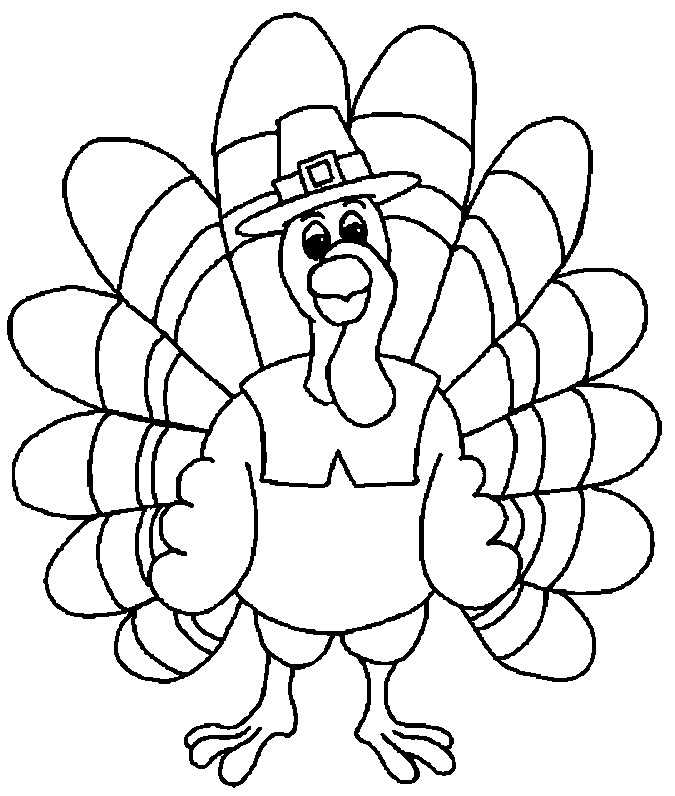 Thanksgiving Coloring Pages For Preschoolers
 Free Printable Thanksgiving Coloring Pages For Kids