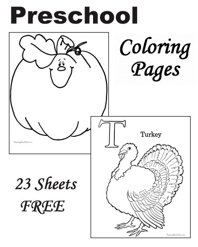Thanksgiving Coloring Pages For Preschoolers
 Thanksgiving Games For Preschools