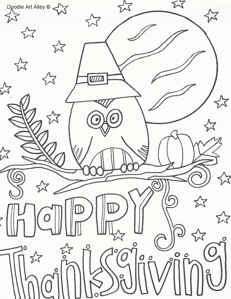 Thanksgiving Design Word Coloring Pages For Teens
 Printable Thanksgiving Coloring Pages For Kindergarten