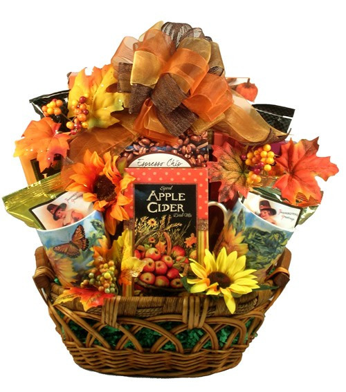 Thanksgiving Gift Baskets Ideas
 The Colors Fall Thanksgiving and Fall Gift Basket Medium