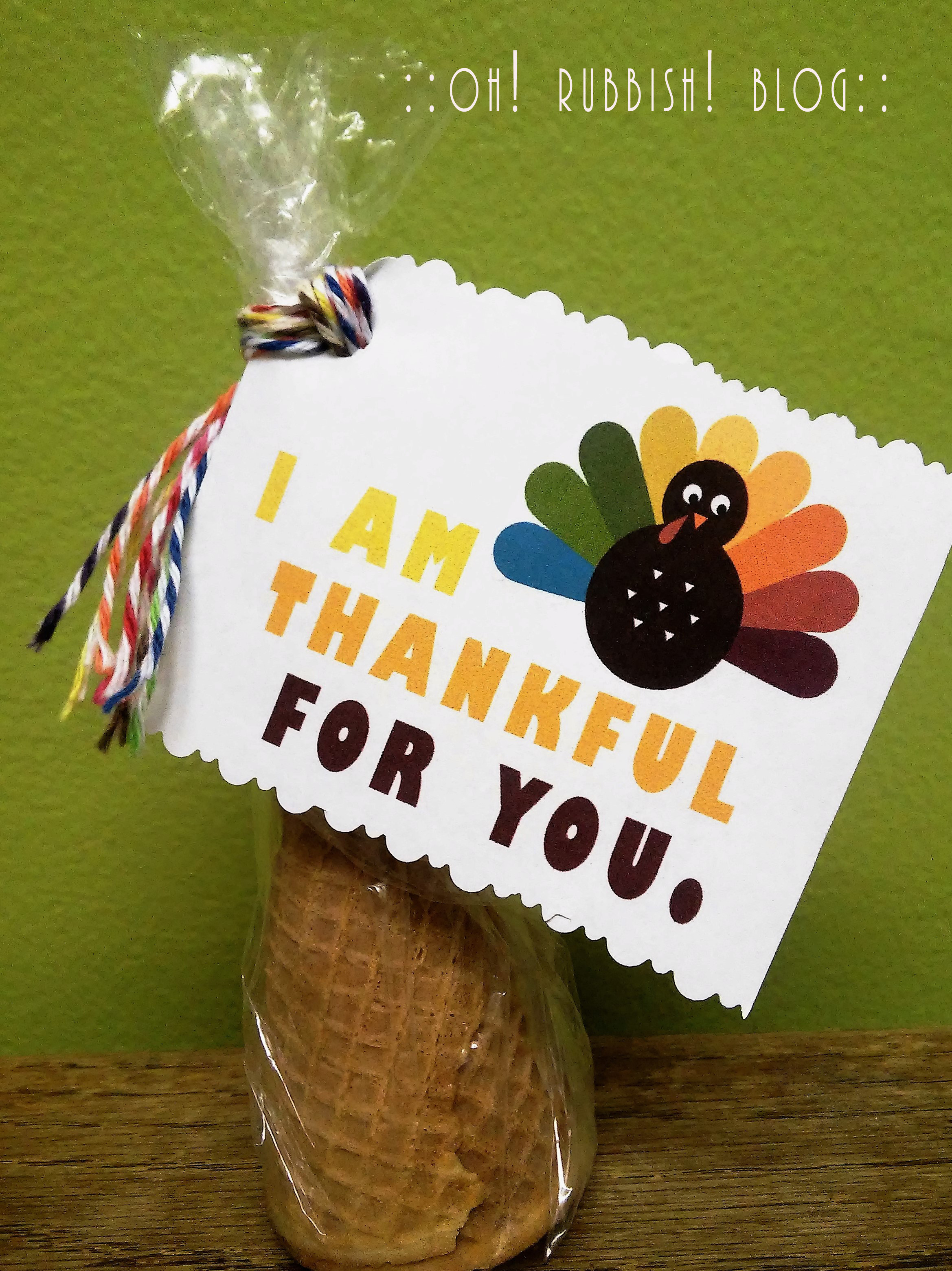 Thanksgiving Gift Ideas For Teachers
 Easy Thanksgiving Treat Favors DIY Edible Cornucopia