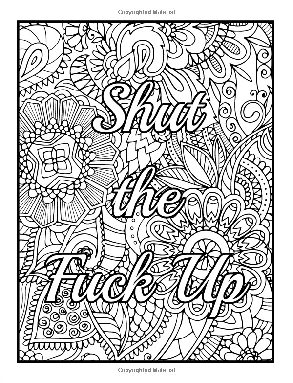 The Calm Coloring Book
 Amazon Calm the Fuck Down and Color An Adult