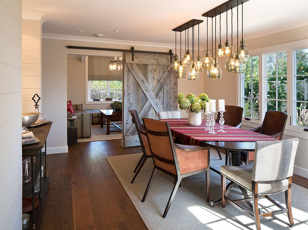 Best ideas about The Dining Room
. Save or Pin 25 Diverse Dining Rooms with Sliding Barn Doors Now.
