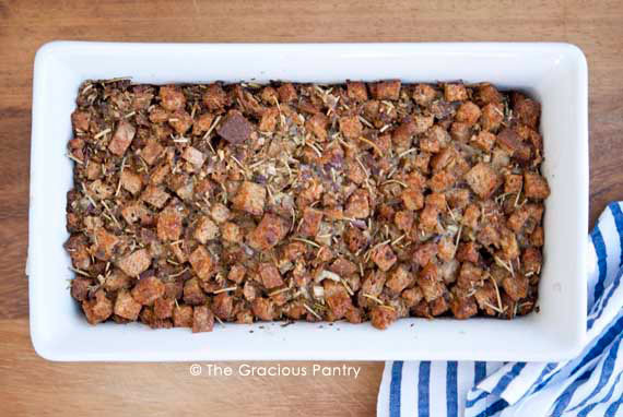 Best ideas about The Gracious Pantry
. Save or Pin Thanksgiving Crouton Stuffing Recipe Now.