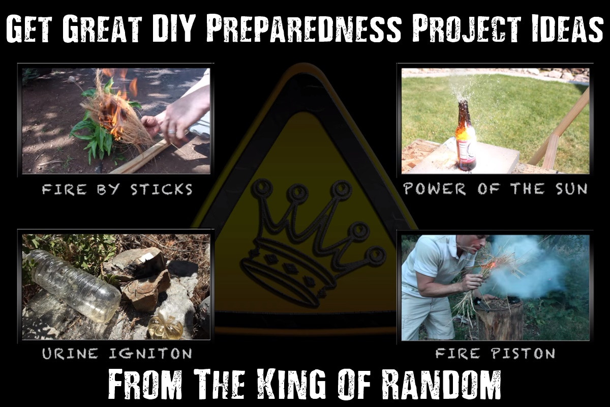 The King Of DIY
 Get Great DIY Preparedness Project Ideas With The King