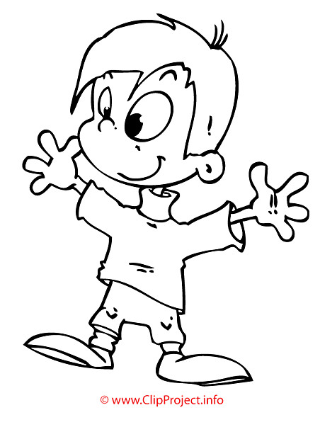 The Most Coolest Coloring Sheets For Boys
 Cartoon boy colouring sheet