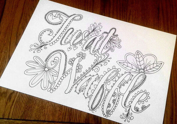 The Swear Words Coloring Book
 Artist Creates Hilarious Sweary Coloring Book For Adults