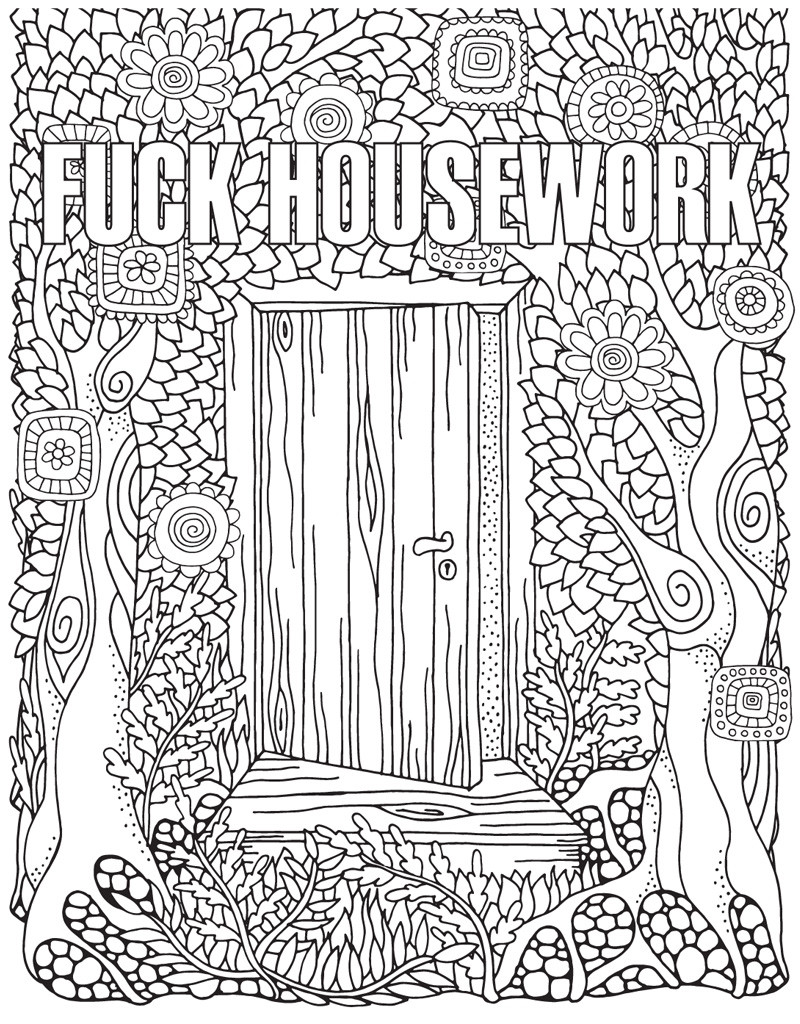 The Swear Words Coloring Book
 The Swear Word Coloring Book Hannah Caner